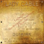 Lady Cable Plaque