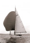 Sail training aboard MARTLET on the Solent. Image courtesy of 'Beken of Cowes
